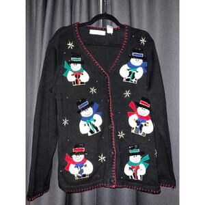 Ugly Christmas Sweater Xmas Cardigan Size Small